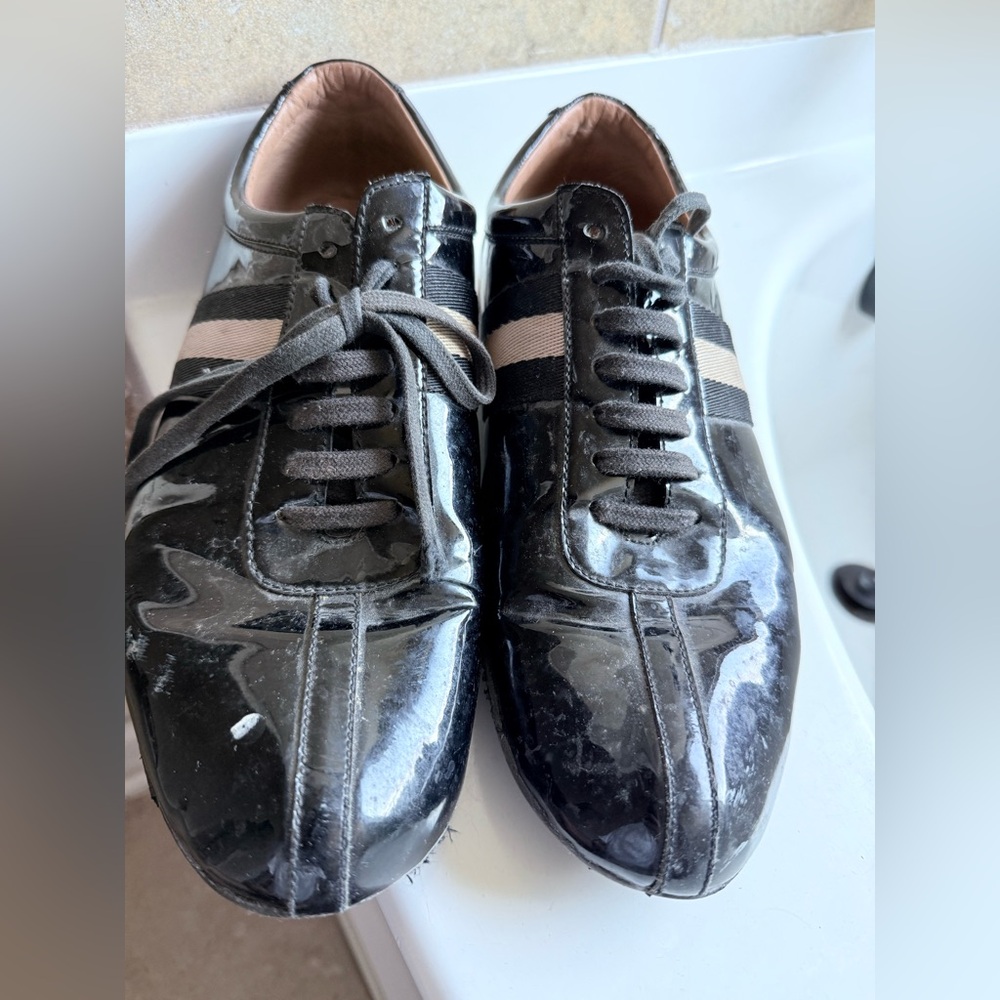 Men patent leather Bally’s